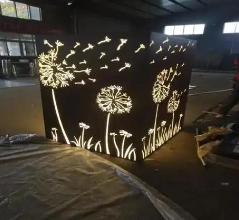 罗源耐候钢灯箱